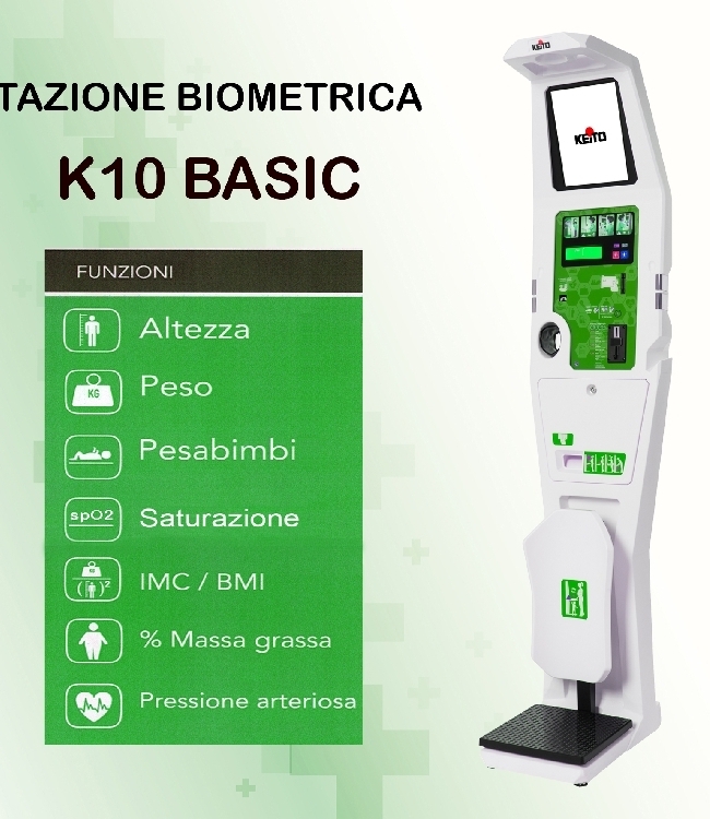 STAZIONE BIOMETRICA K10 BASIC